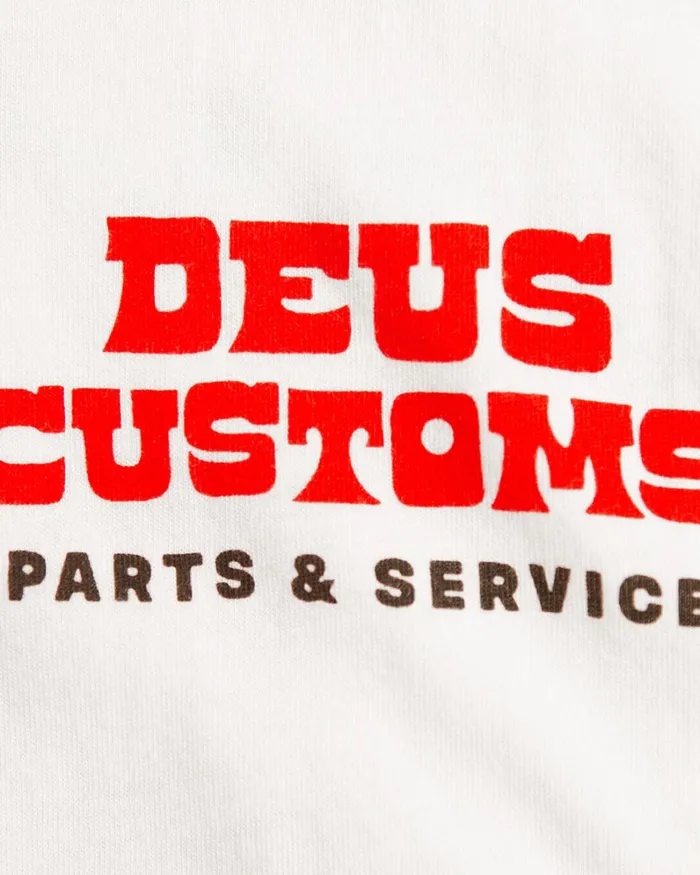 Men Automatica Tee 8211 Vintage White Deus Ex Machina Tees Men Automatica Tee 8211 Vintage White Deus Ex Machina Tees