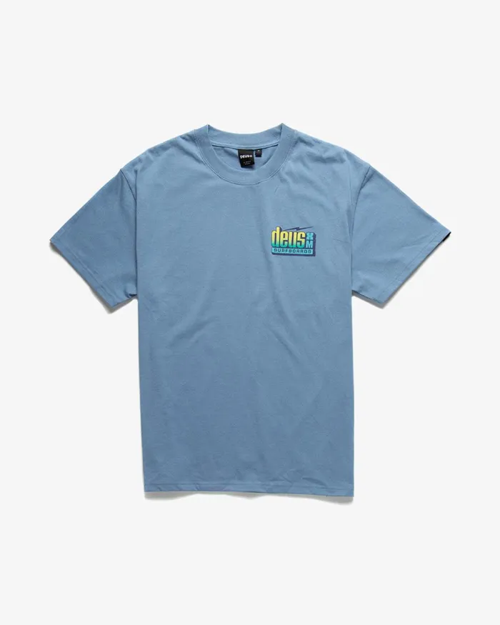Men Barracuda Tee 8211 Barrel Blue Deus Ex Machina Tees