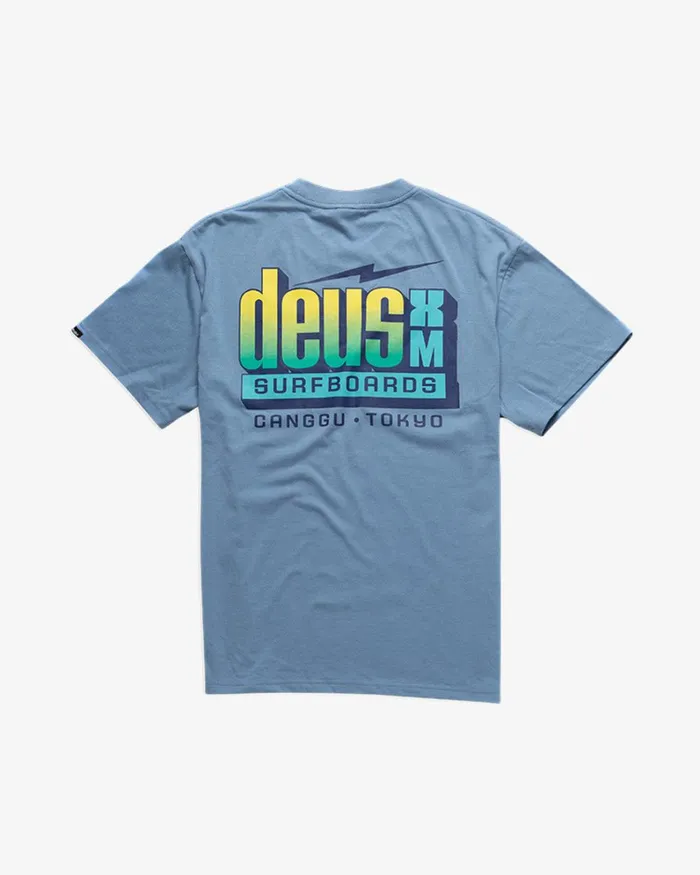 Men Barracuda Tee 8211 Barrel Blue Deus Ex Machina Tees Men Barracuda Tee 8211 Barrel Blue Deus Ex Machina Tees