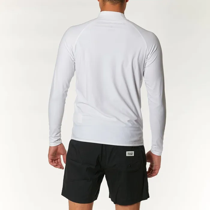 Men Baylands Chest Rash 8211 White Deus Ex Machina Wetsuits Men Baylands Chest Rash 8211 White Deus Ex Machina Wetsuits