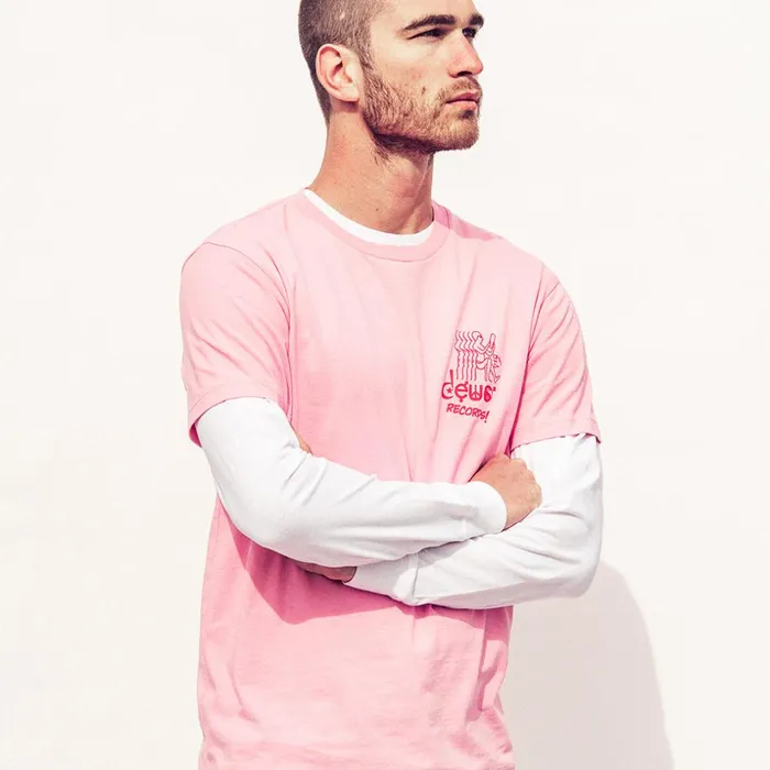 Men Be God Tee 8211 Pink Deus Ex Machina Tees Men Be God Tee 8211 Pink Deus Ex Machina Tees