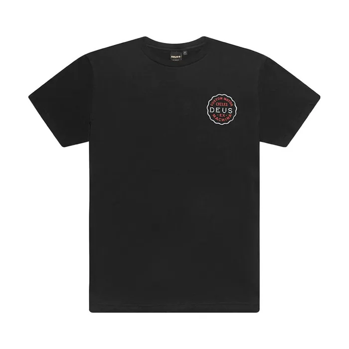 Men Biarritz Address Tee 8211 Black Deus Ex Machina Tees