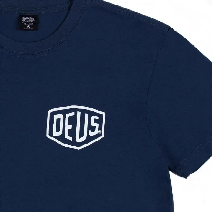 Men Biarritz Address Tee 8211 Navy Deus Ex Machina Tees Men Biarritz Address Tee 8211 Navy Deus Ex Machina Tees