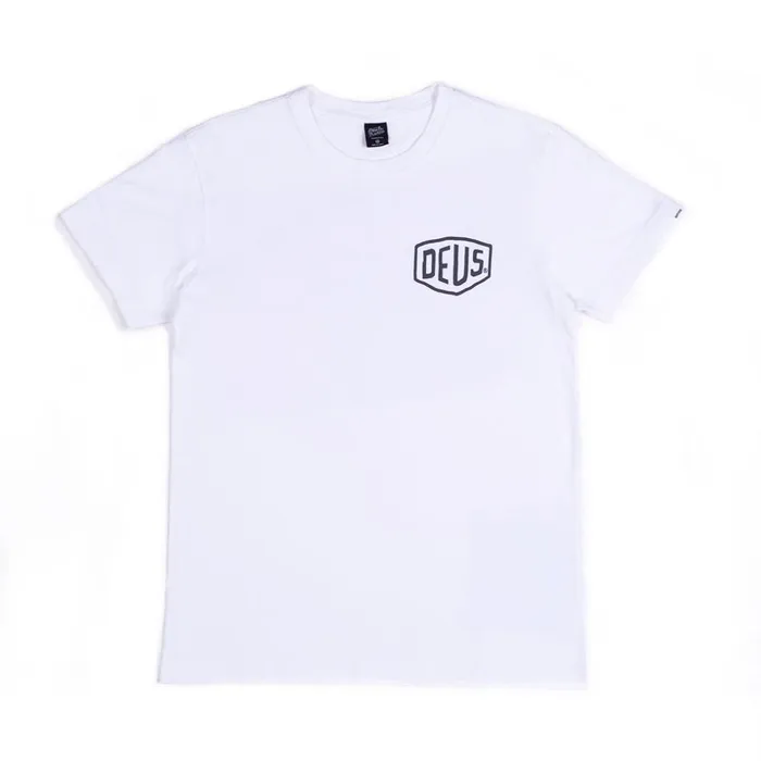 Men Biarritz Address Tee 8211 White Deus Ex Machina Tees Men Biarritz Address Tee 8211 White Deus Ex Machina Tees