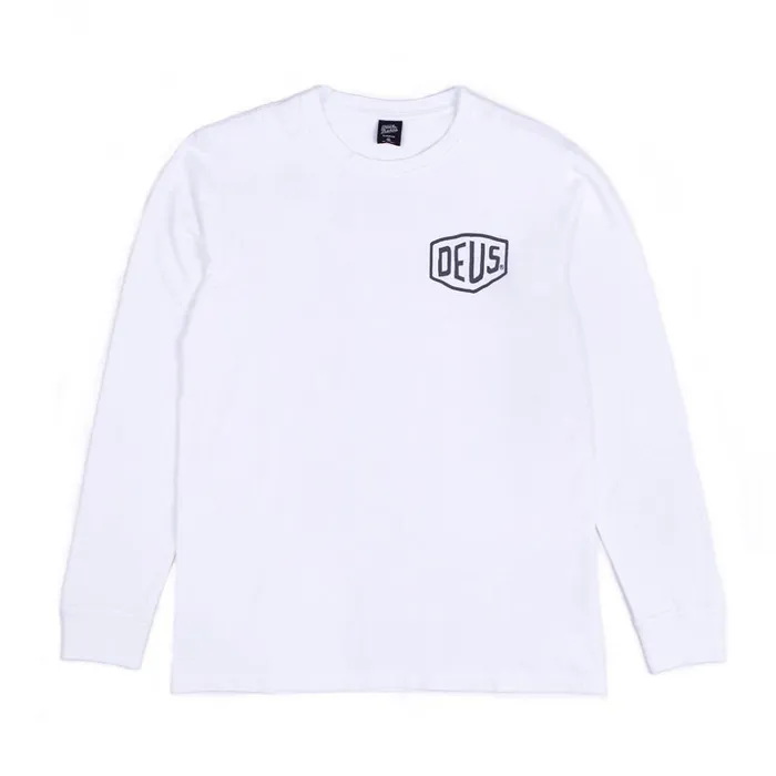 Men Biarritz Long Sleeve Tee 8211 White Deus Ex Machina Tees Men Biarritz Long Sleeve Tee 8211 White Deus Ex Machina Tees