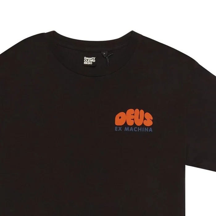 Men Bobble Tee 8211 Black Deus Ex Machina Tees Men Bobble Tee 8211 Black Deus Ex Machina Tees