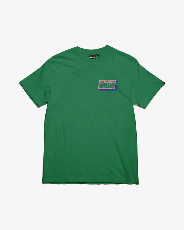 Men Brain Freeze Tee 8211 Jelly Bean Green Deus Ex Machina Tees