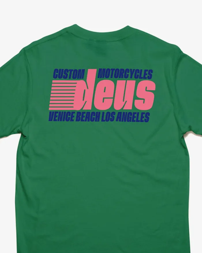 Men Brain Freeze Tee 8211 Jelly Bean Green Deus Ex Machina Tees Men Brain Freeze Tee 8211 Jelly Bean Green Deus Ex Machina Tees