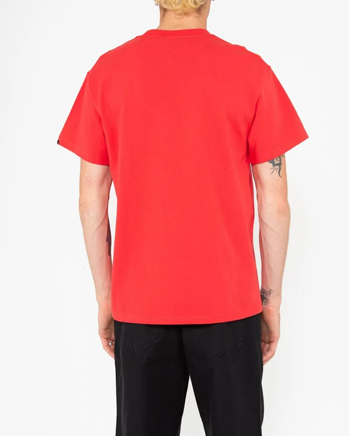 Men Brainz Tee 8211 Rocco Red Deus Ex Machina Tees Men Brainz Tee 8211 Rocco Red Deus Ex Machina Tees