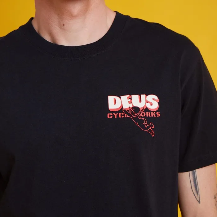 Men Bubblegum Tee 8211 Black Deus Ex Machina Tees Men Bubblegum Tee 8211 Black Deus Ex Machina Tees