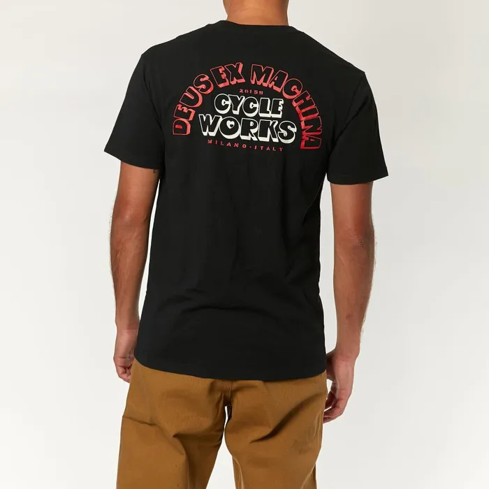 Men Bubblegum Tee 8211 Black Deus Ex Machina Tees Men Bubblegum Tee 8211 Black Deus Ex Machina Tees