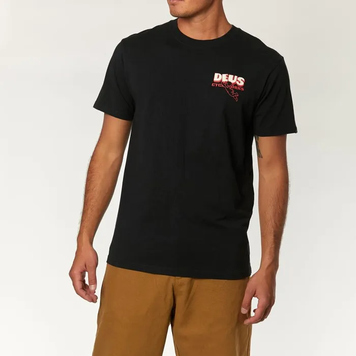 Men Bubblegum Tee 8211 Black Deus Ex Machina Tees Men Bubblegum Tee 8211 Black Deus Ex Machina Tees