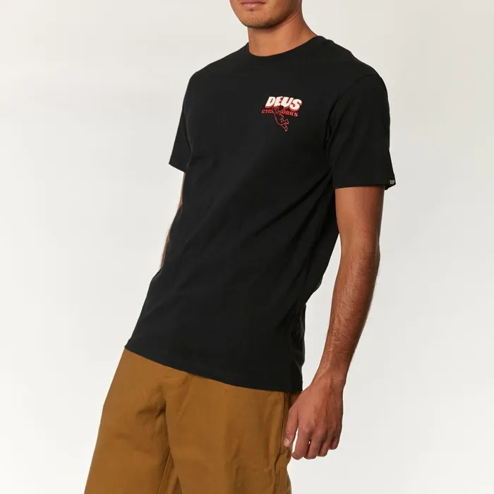Men Bubblegum Tee 8211 Black Deus Ex Machina Tees Men Bubblegum Tee 8211 Black Deus Ex Machina Tees