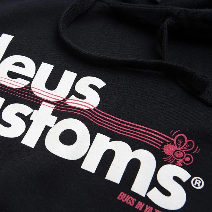 Men Bugs Hoodie 8211 Black Deus Ex Machina HoodiesFleece Men Bugs Hoodie 8211 Black Deus Ex Machina HoodiesFleece