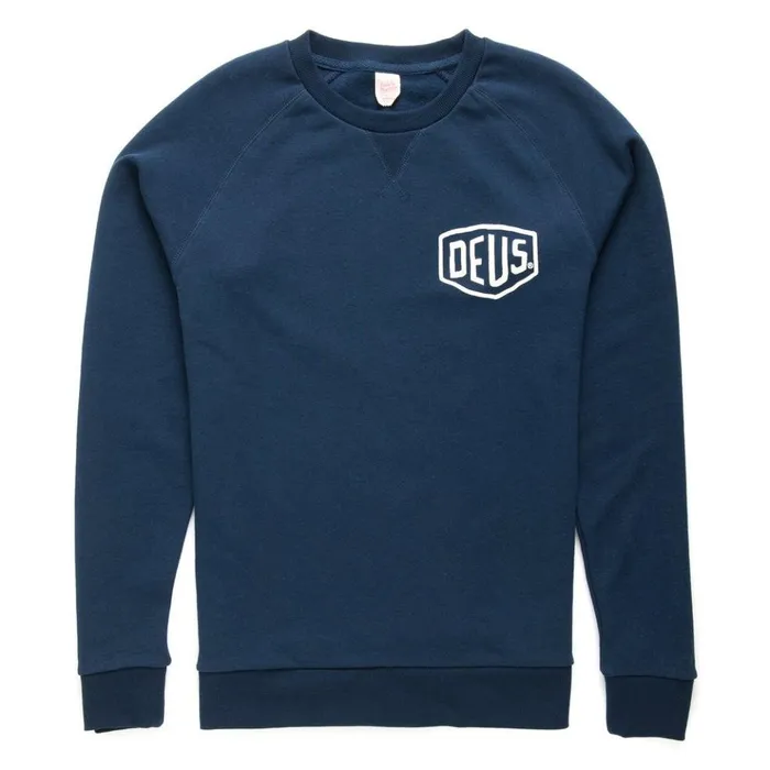 Men Camperdown Address Crew 8211 Navy Deus Ex Machina HoodiesFleece Men Camperdown Address Crew 8211 Navy Deus Ex Machina HoodiesFleece
