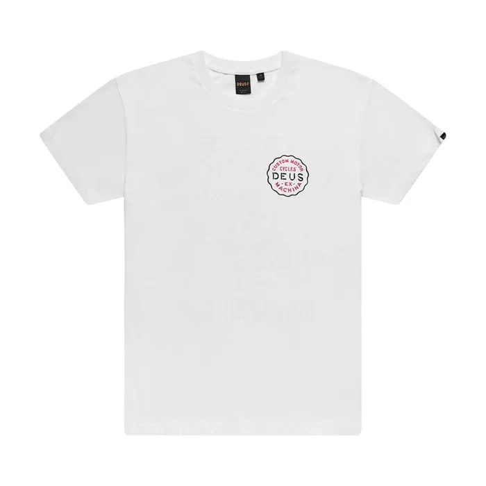 Men Camperdown Address Tee 8211 Vintage White Deus Ex Machina Tees Men Camperdown Address Tee 8211 Vintage White Deus Ex Machina Tees