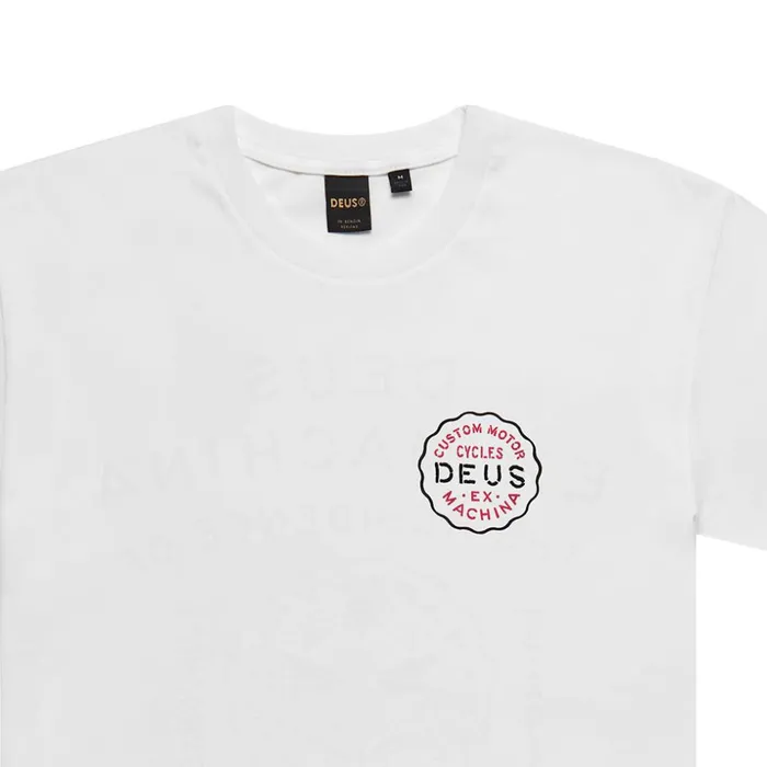 Men Camperdown Address Tee 8211 Vintage White Deus Ex Machina Tees Men Camperdown Address Tee 8211 Vintage White Deus Ex Machina Tees