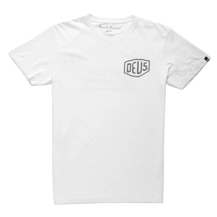 Men Camperdown Address Tee 8211 White Deus Ex Machina Tees