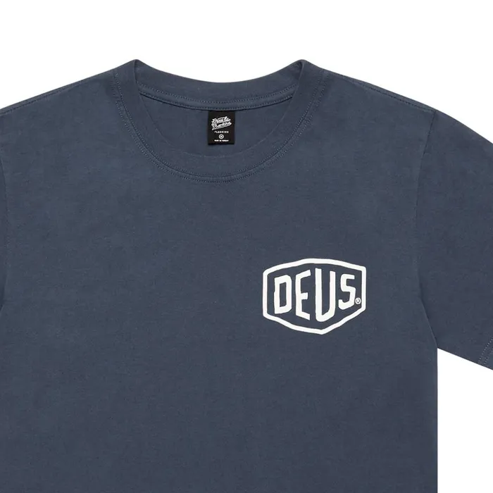 Men Canggu Address Tee 8211 Navy Deus Ex Machina Tees Men Canggu Address Tee 8211 Navy Deus Ex Machina Tees