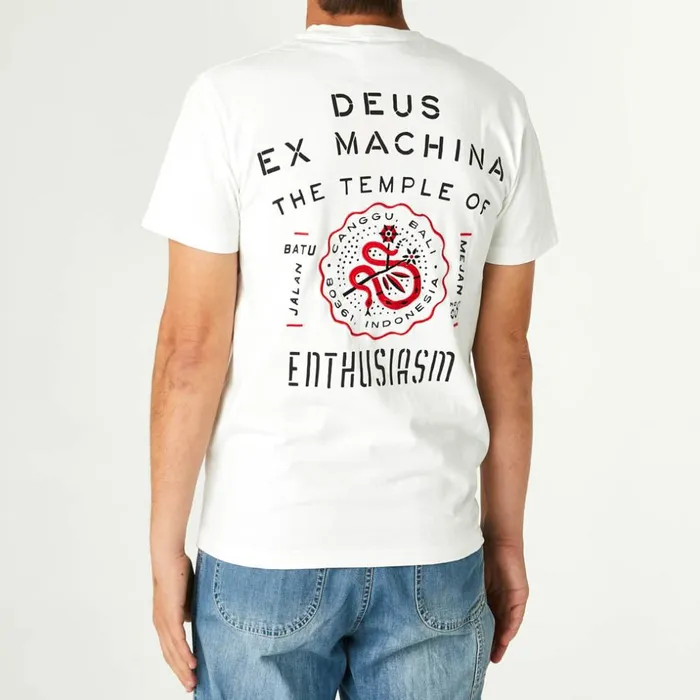 Men Canggu Address Tee 8211 Vintage White Deus Ex Machina Tees Men Canggu Address Tee 8211 Vintage White Deus Ex Machina Tees