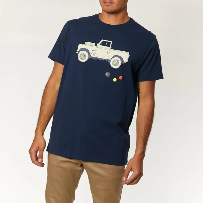 Men Carby Landie Tee 8211 Navy Deus Ex Machina Tees Men Carby Landie Tee 8211 Navy Deus Ex Machina Tees