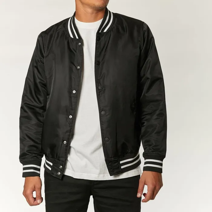 Men Chuck Bomber Jacket 8211 Black Deus Ex Machina Jackets Men Chuck Bomber Jacket 8211 Black Deus Ex Machina Jackets