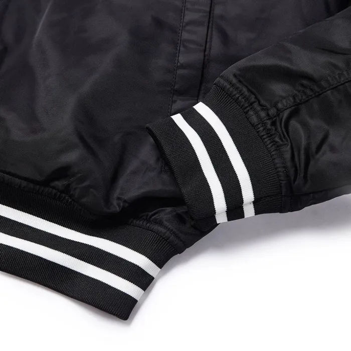 Men Chuck Bomber Jacket 8211 Black Deus Ex Machina Jackets Men Chuck Bomber Jacket 8211 Black Deus Ex Machina Jackets
