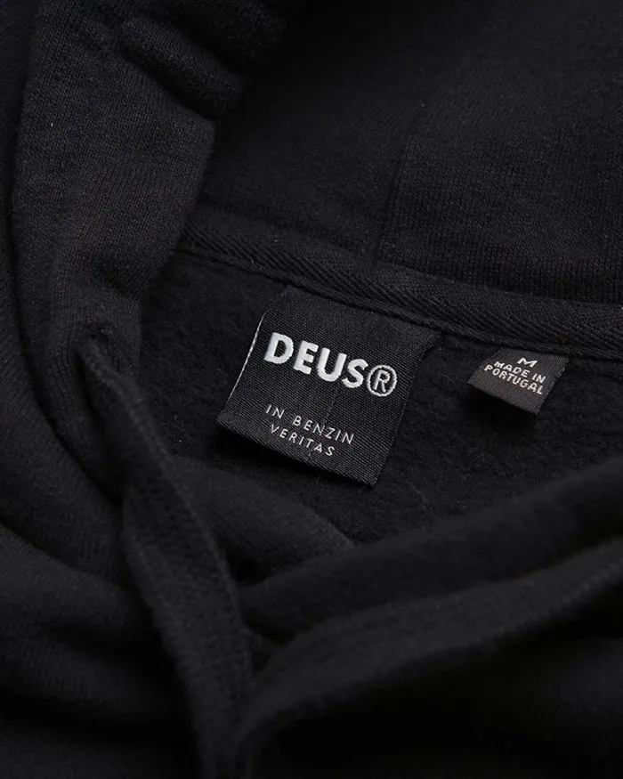 Men Club Hoodie 8211 Black Deus Ex Machina HoodiesFleece Men Club Hoodie 8211 Black Deus Ex Machina HoodiesFleece