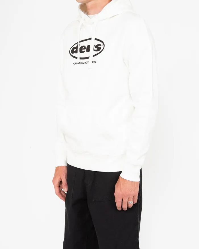 Men Club Hoodie 8211 Vintage White Deus Ex Machina HoodiesFleece Men Club Hoodie 8211 Vintage White Deus Ex Machina HoodiesFleece