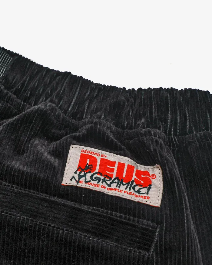 Men Cord Long Pants 8211 Black Deus Ex Machina Pants Men Cord Long Pants 8211 Black Deus Ex Machina Pants