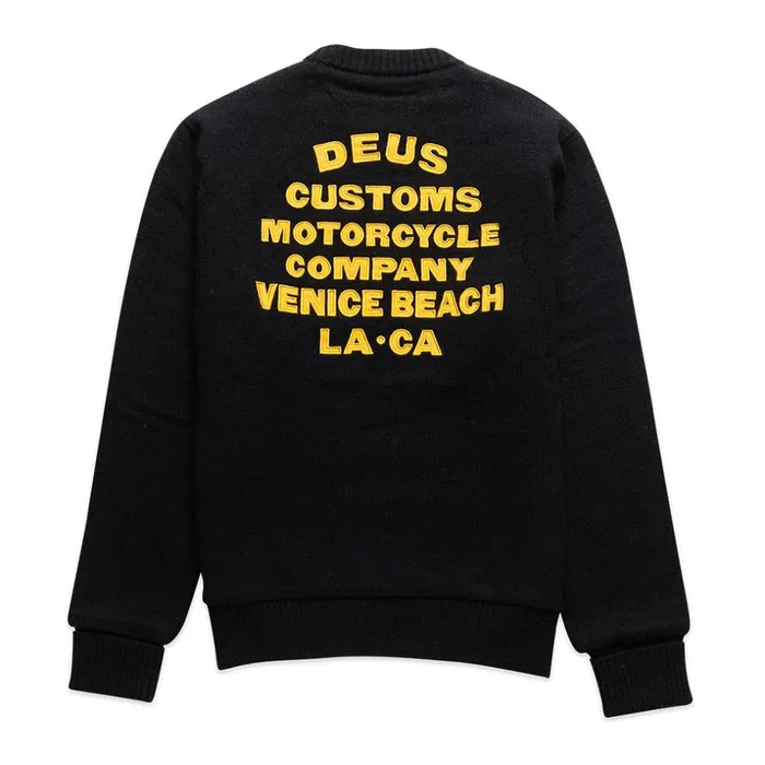 Men Crew Windstop 8211 Black Deus Ex Machina HoodiesFleece Men Crew Windstop 8211 Black Deus Ex Machina HoodiesFleece
