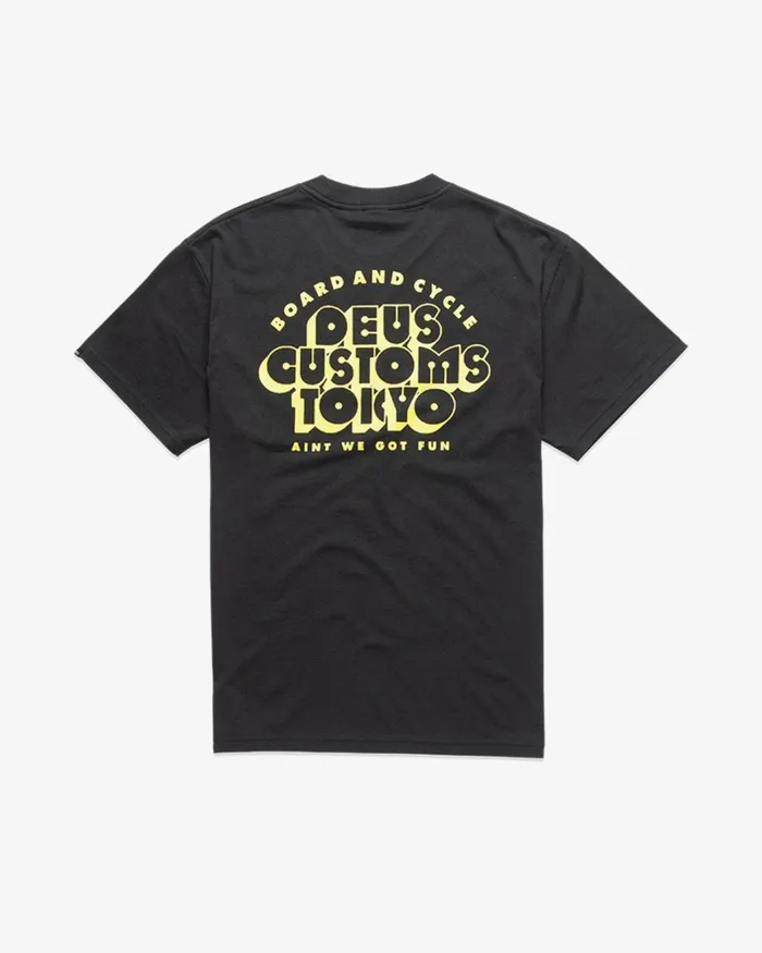 Men Cruz Tee 8211 Phantom Black Deus Ex Machina Tees