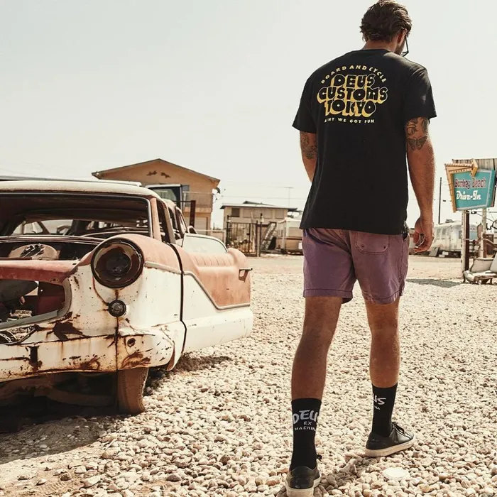 Men Cruz Tee 8211 Phantom Black Deus Ex Machina Tees Men Cruz Tee 8211 Phantom Black Deus Ex Machina Tees