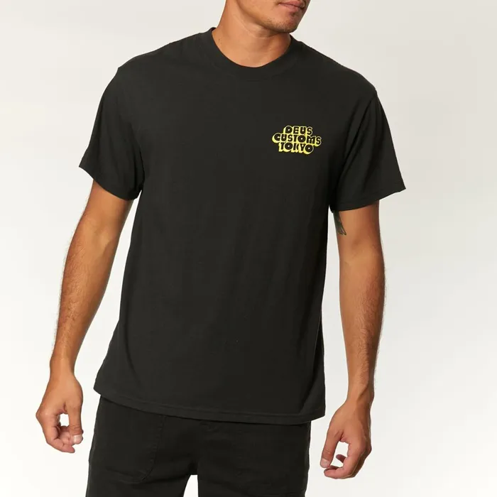 Men Cruz Tee 8211 Phantom Black Deus Ex Machina Tees Men Cruz Tee 8211 Phantom Black Deus Ex Machina Tees