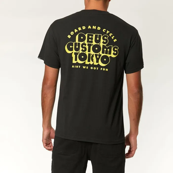 Men Cruz Tee 8211 Phantom Black Deus Ex Machina Tees Men Cruz Tee 8211 Phantom Black Deus Ex Machina Tees