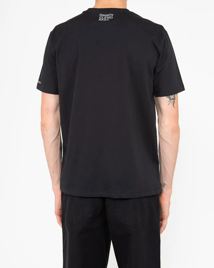 Men Cycleworked Tee 8211 Black Deus Ex Machina Tees Men Cycleworked Tee 8211 Black Deus Ex Machina Tees