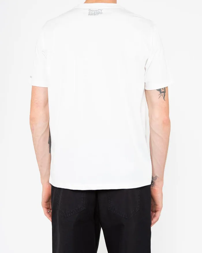 Men Cycleworking Tee 8211 Vintage White Deus Ex Machina Tees Men Cycleworking Tee 8211 Vintage White Deus Ex Machina Tees
