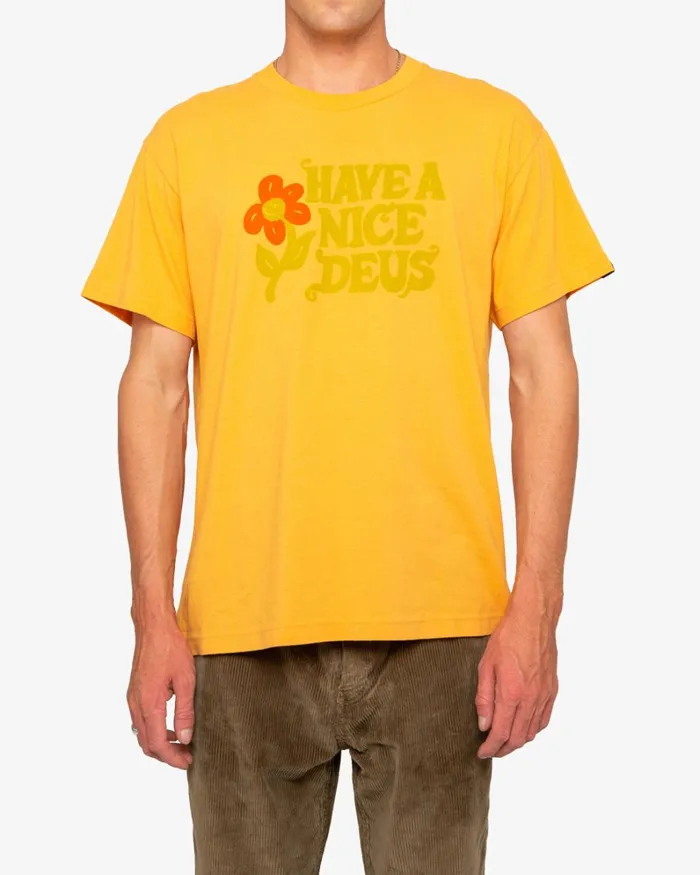 Men Dandy Tee 8211 Yam Gold Deus Ex Machina Tees