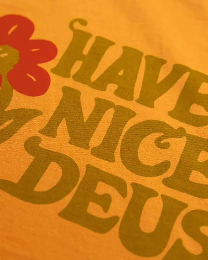 Men Dandy Tee 8211 Yam Gold Deus Ex Machina Tees Men Dandy Tee 8211 Yam Gold Deus Ex Machina Tees