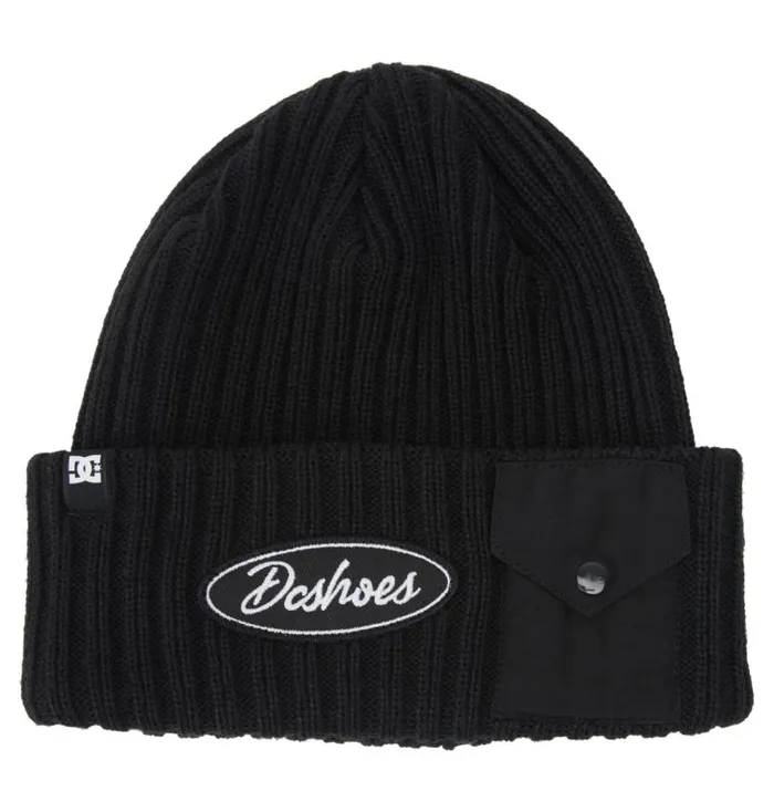 Men DC Shoes Hats and Beanies Arsenal Beanie Black