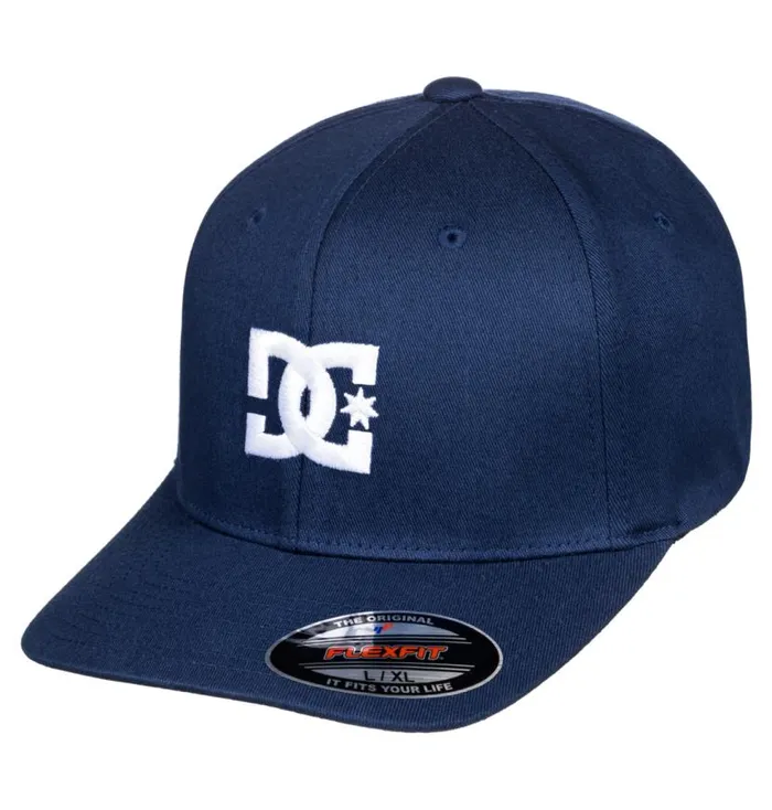 Men DC Shoes Hats and Beanies Cap Star Hat Black Iris