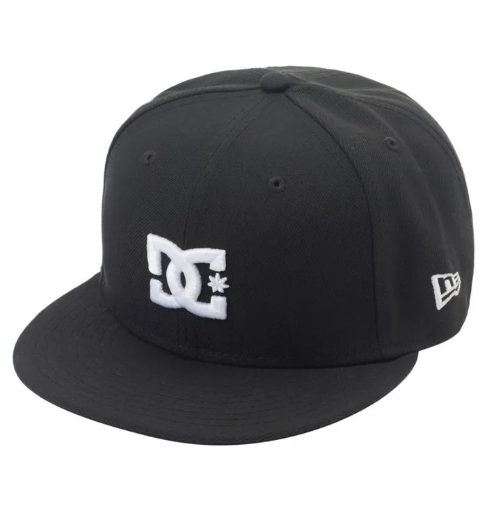Men DC Shoes Hats and Beanies Championship New Era Fitted Hat Black