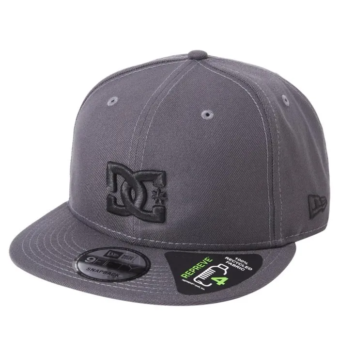 Men DC Shoes Hats and Beanies Empire Fielder Snapback Hat Castlerock