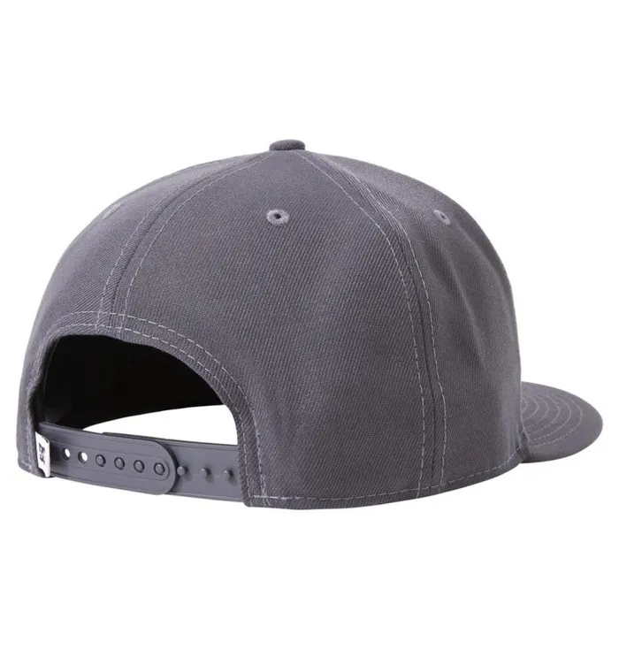 Men DC Shoes Hats and Beanies Empire Fielder Snapback Hat Castlerock