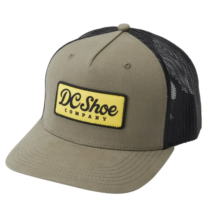 Men DC Shoes Hats and Beanies Happy Hour Trucker Hat Capers