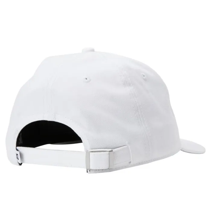 Men DC Shoes Hats and Beanies Shanahan Baseball Hat White