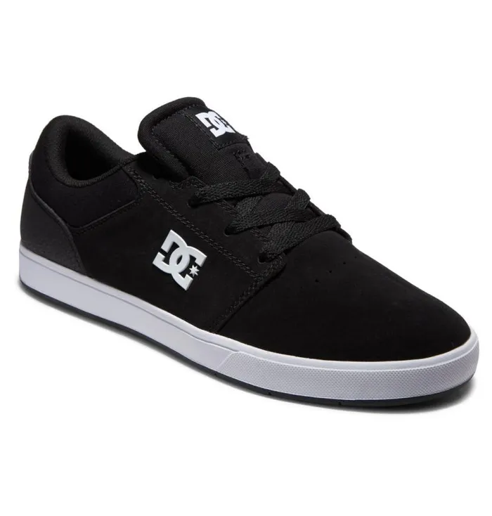 Men DC Shoes Skate Crisis 2 Shoes Blackwhite