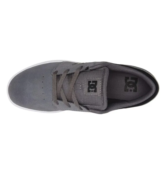 Men DC Shoes Skate Crisis 2 Shoes Dark Greyblack