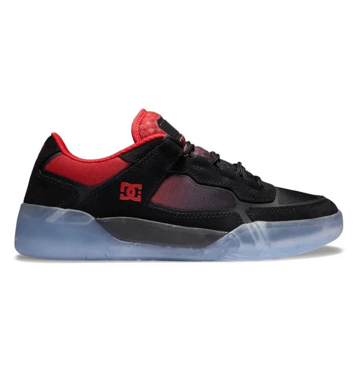 Men DC Shoes Skate DC Metric Skate Shoes Blackred