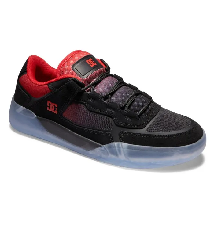 Men DC Shoes Skate DC Metric Skate Shoes Blackred